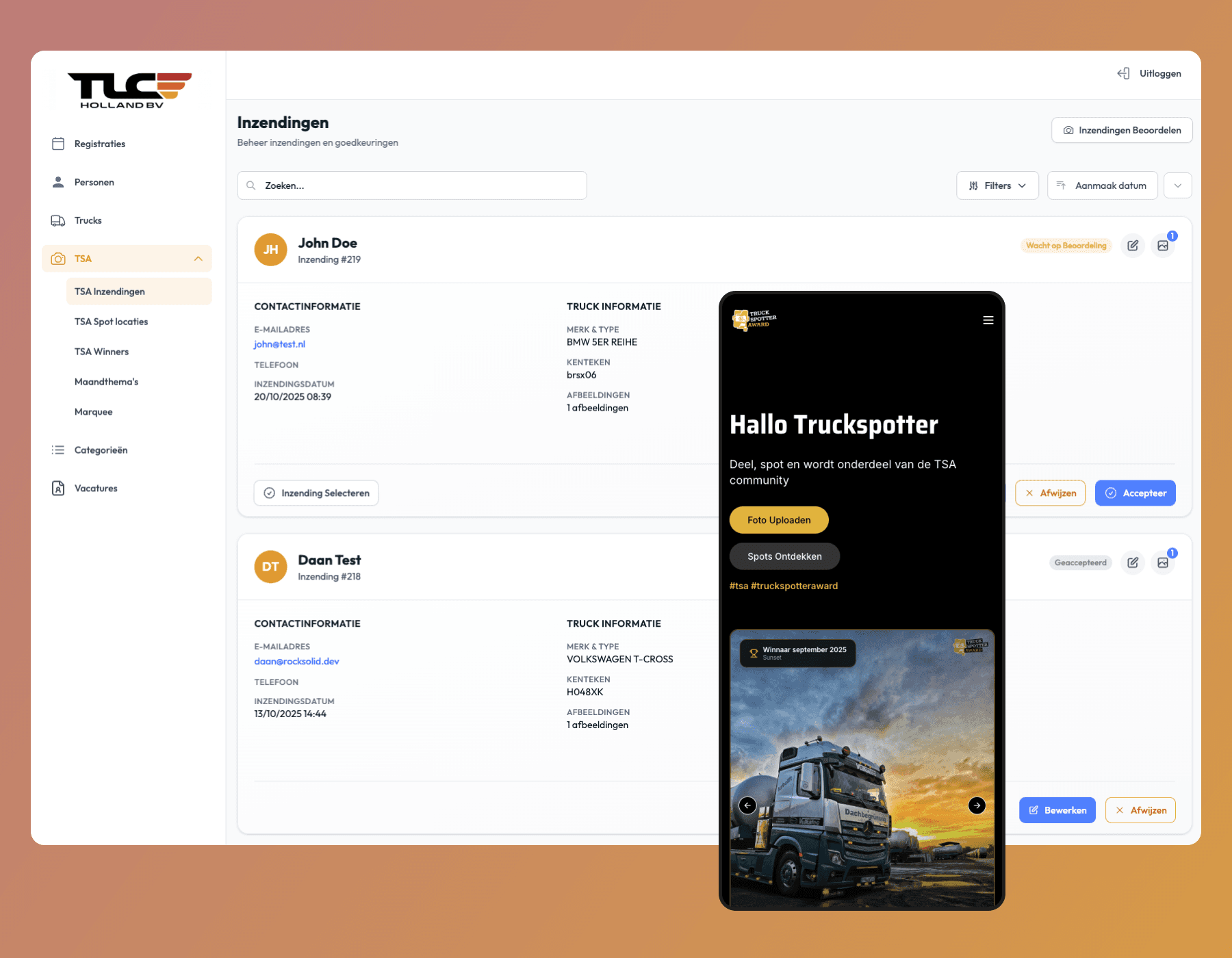 Preview image of Eén platform voor meerdere merken en evenementen