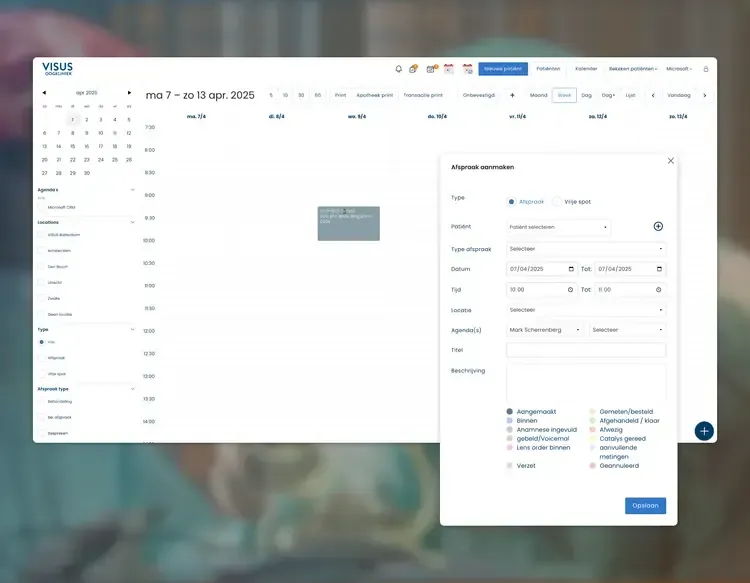 Preview image of Intern planningssysteem