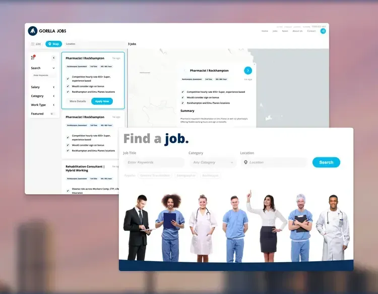 Preview image of  Vacatureplatform voor zorgspecialisten