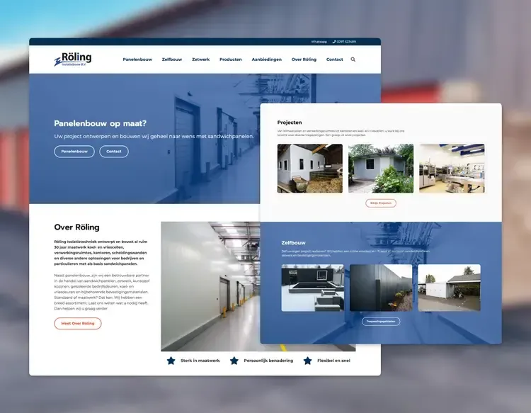 Preview image of WordPress website voor Isolatiebouw